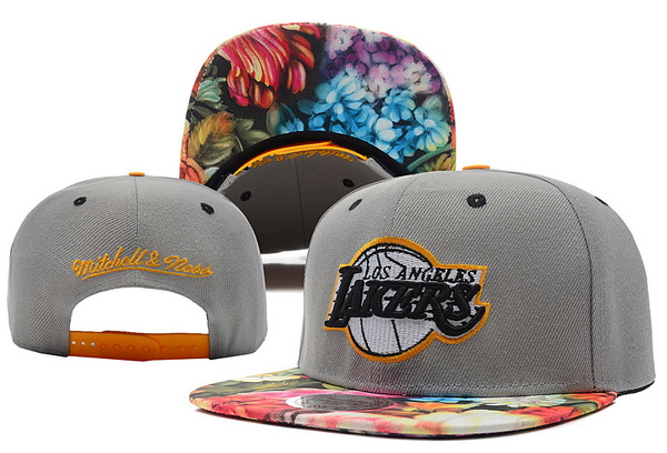 NBA Los Angeles Lakers MN Snapback Hat #63